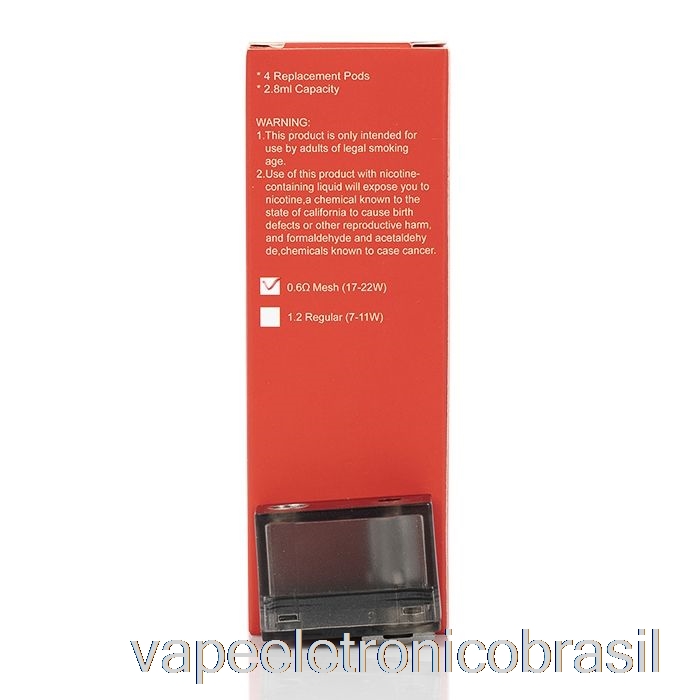 Vape Vaporesso Hugo Vapor Kylin Cápsulas De Substituição 0,6ohm Pods